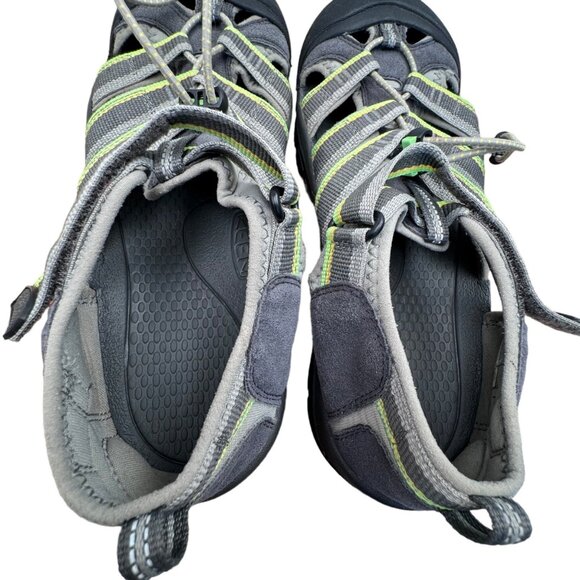 Keen Newport H2 Waterproof Hiking Sport Sandals Women US 7 UK 6 EU 39 Gray Green - Picture 15 of 16